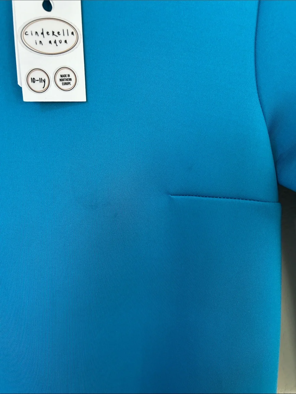 NWT Nikolia Cinderella Dress - Aqua
